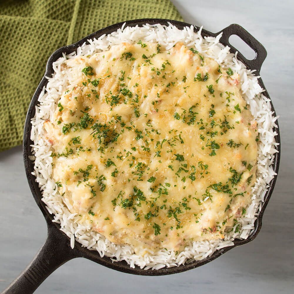 Chicken and Royal<sup>®</sup> Basmati Rice Cordon Bleu Casserole