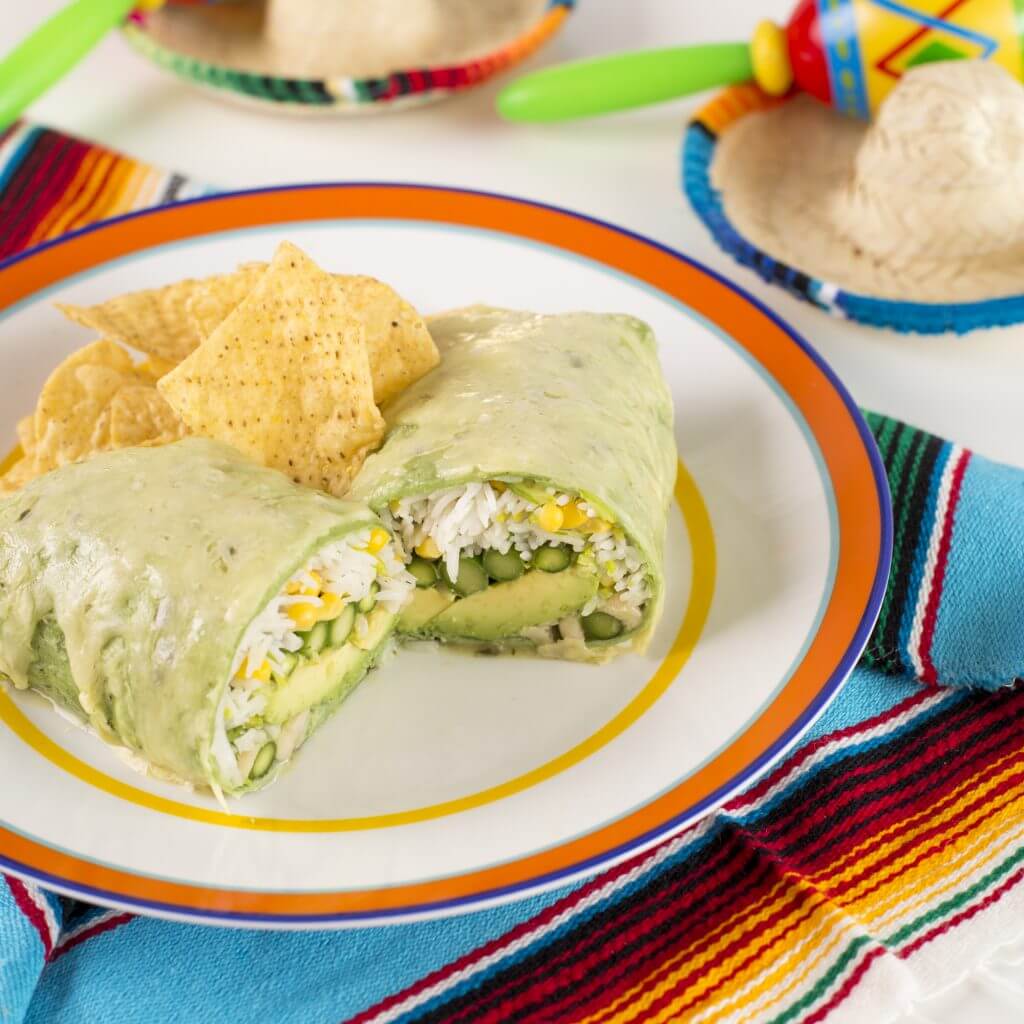 Green Royal<sup>®</sup> Basmati Rice Burrito Enchilada Style