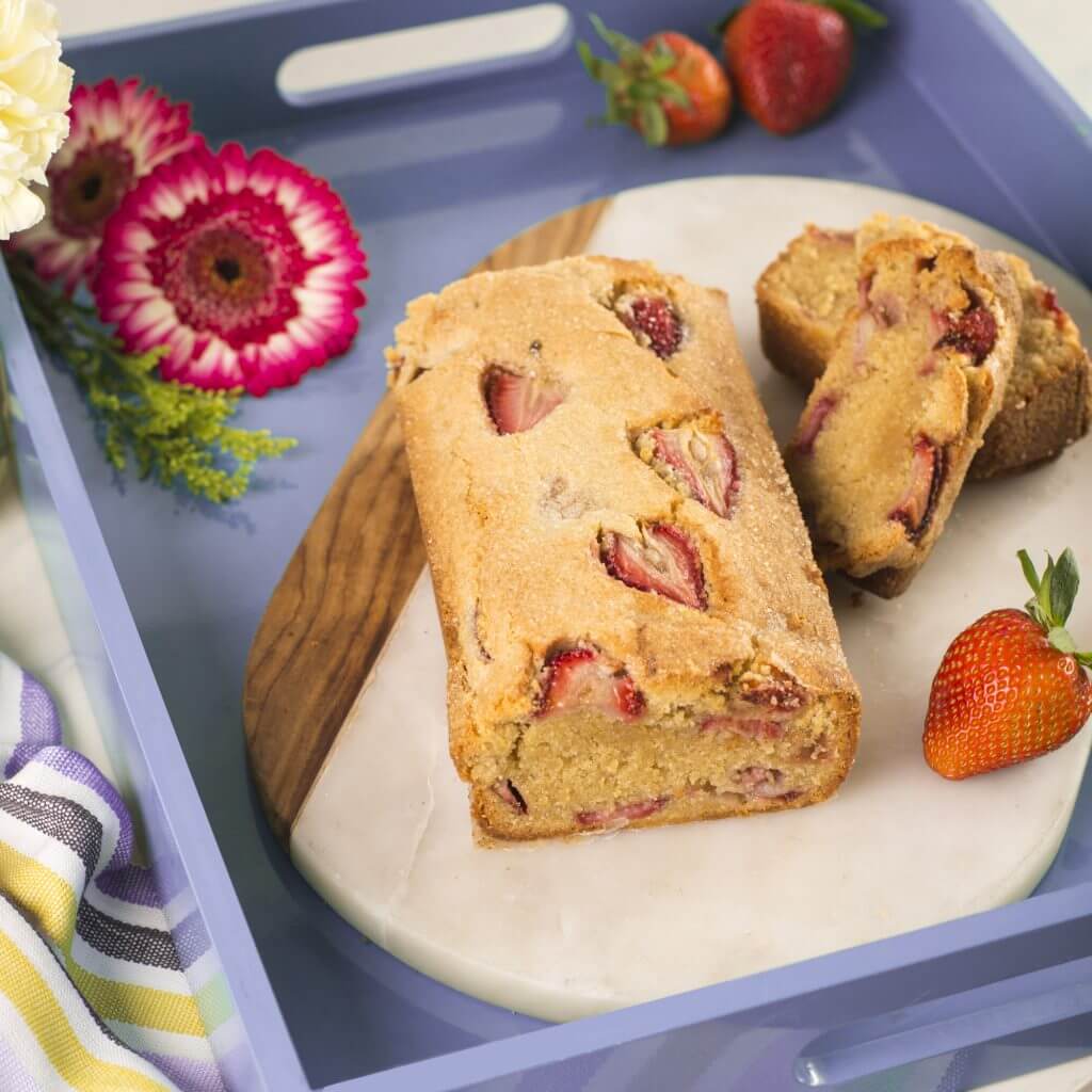 Strawberry Almond Bread with Royal<sup>®</sup> Chakki Atta