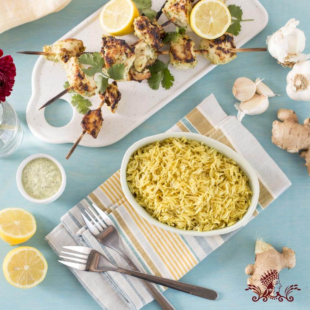 Reshmi Kabab with Royal<sup>®</sup> Basmati Rice