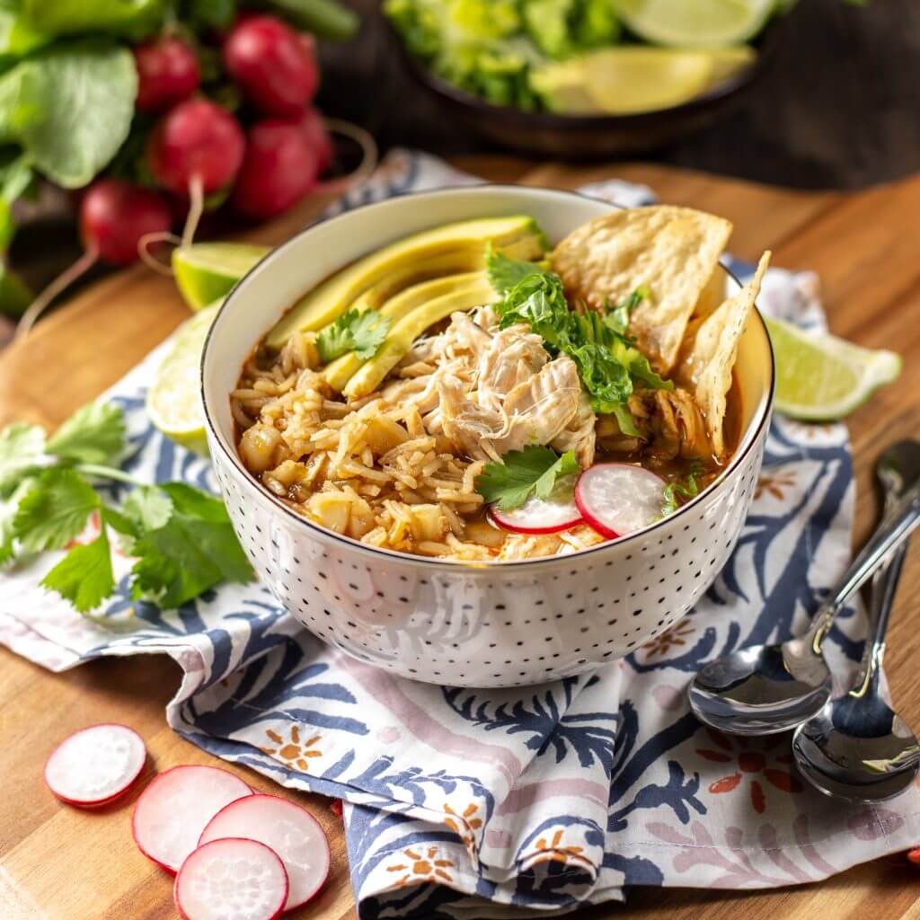 Chicken and Rice Pozole