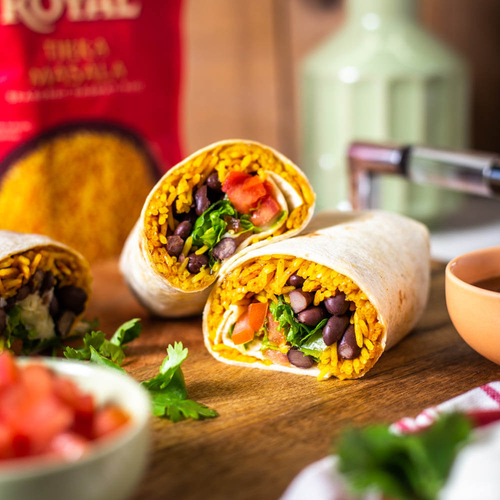 Tikka Rice Burrito