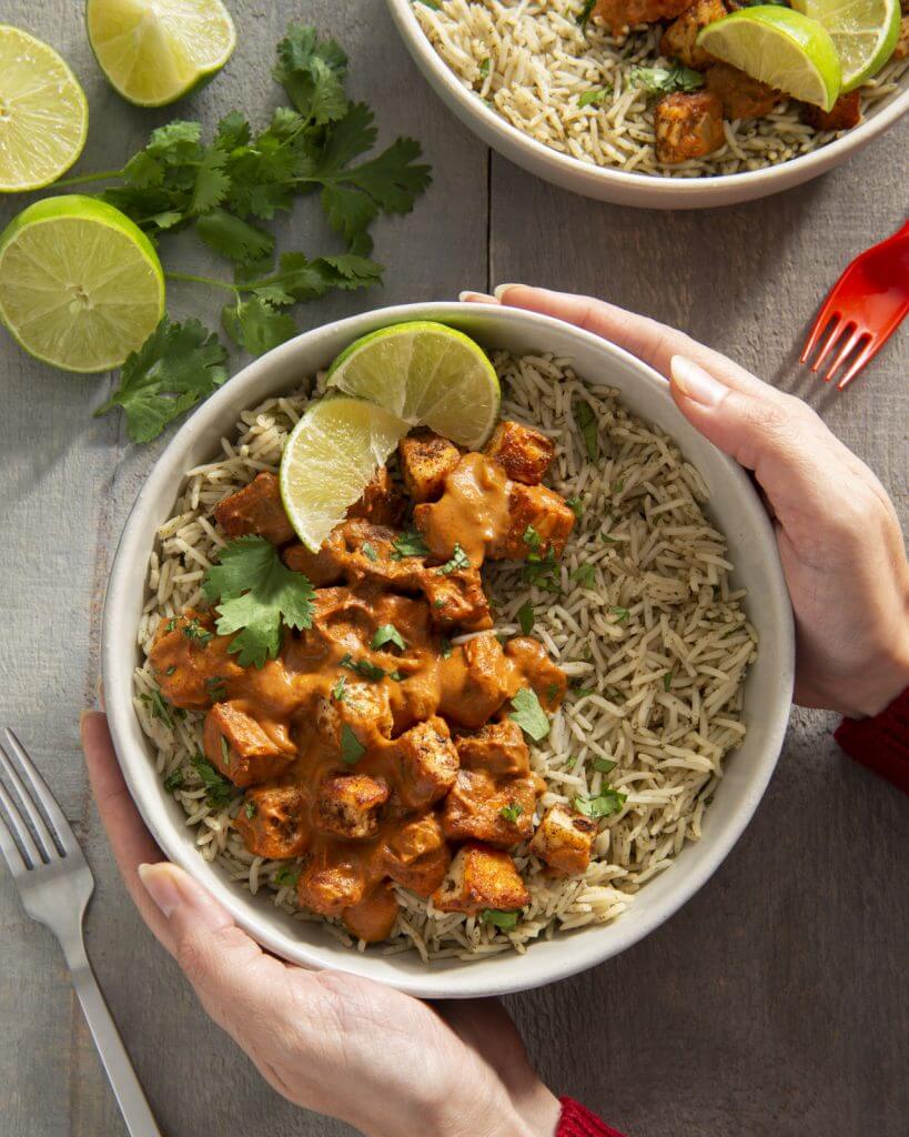Butter Halloumi Bowls