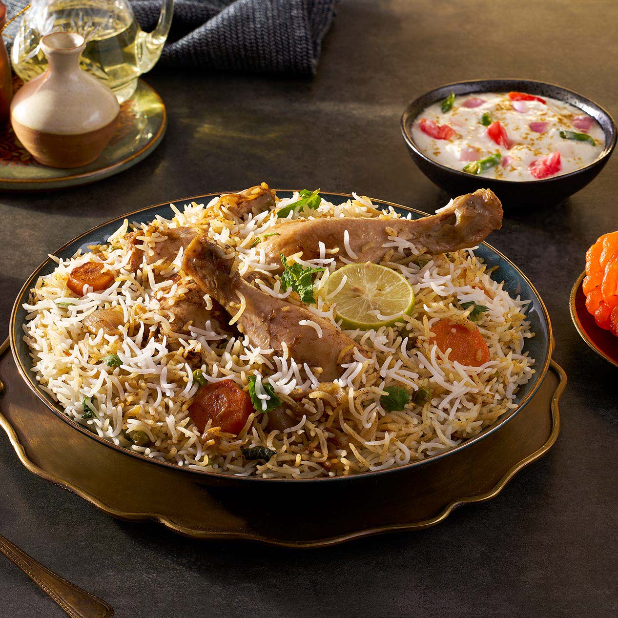 Lucknowi Chicken Biryani