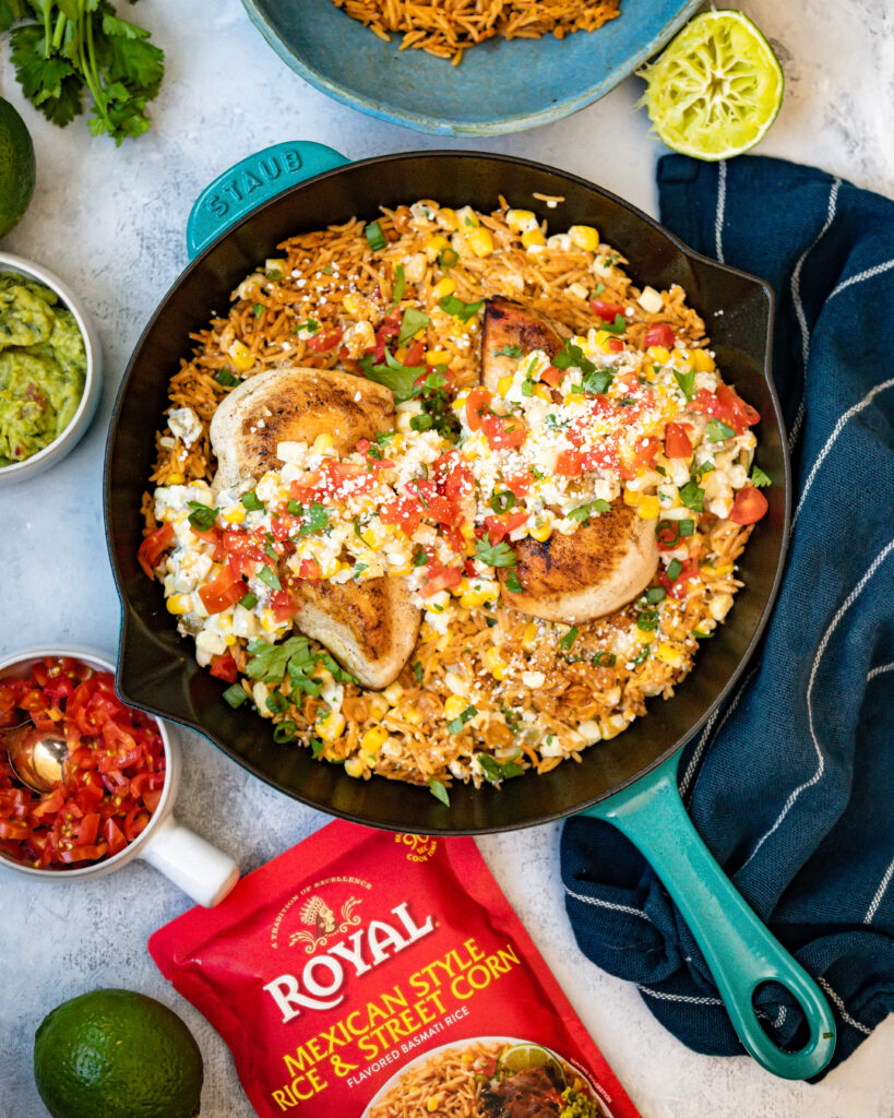Street Corn Chicken Skillet