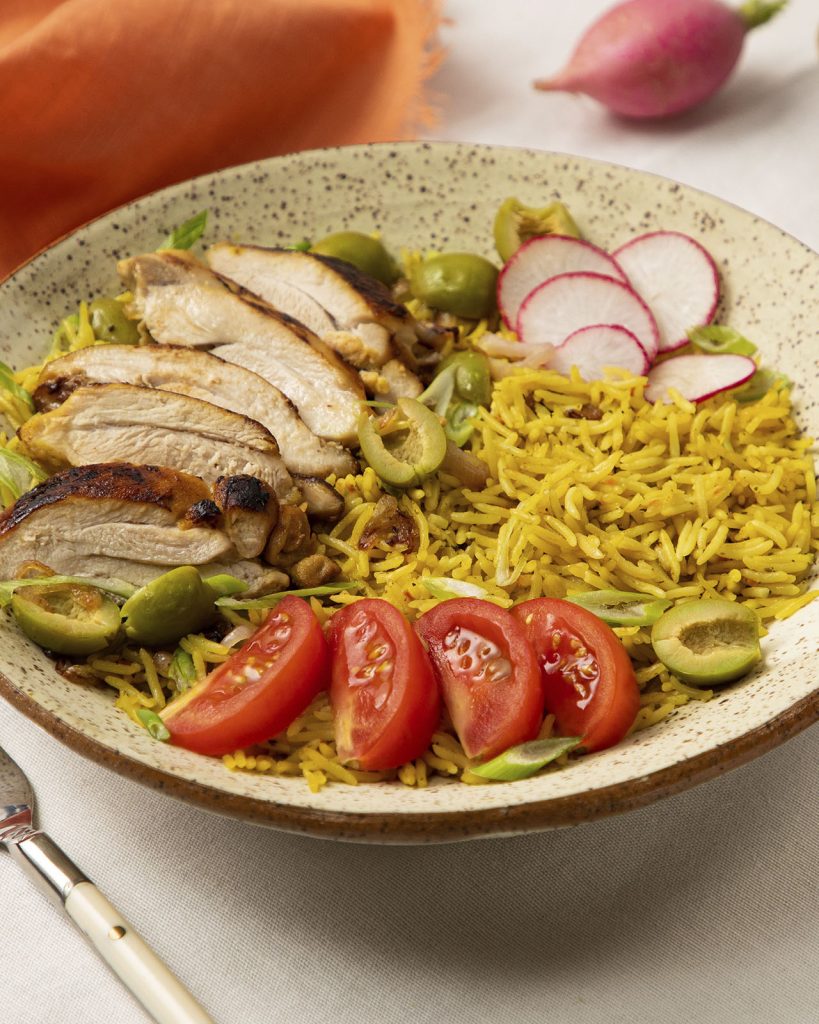 Citrus Olive Chicken Thighs