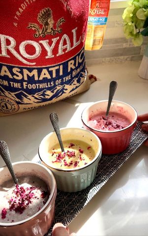 Spice and Nut Saffron Phirni