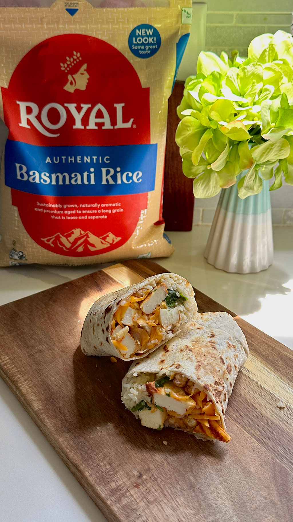Paneer Tikka Burrito