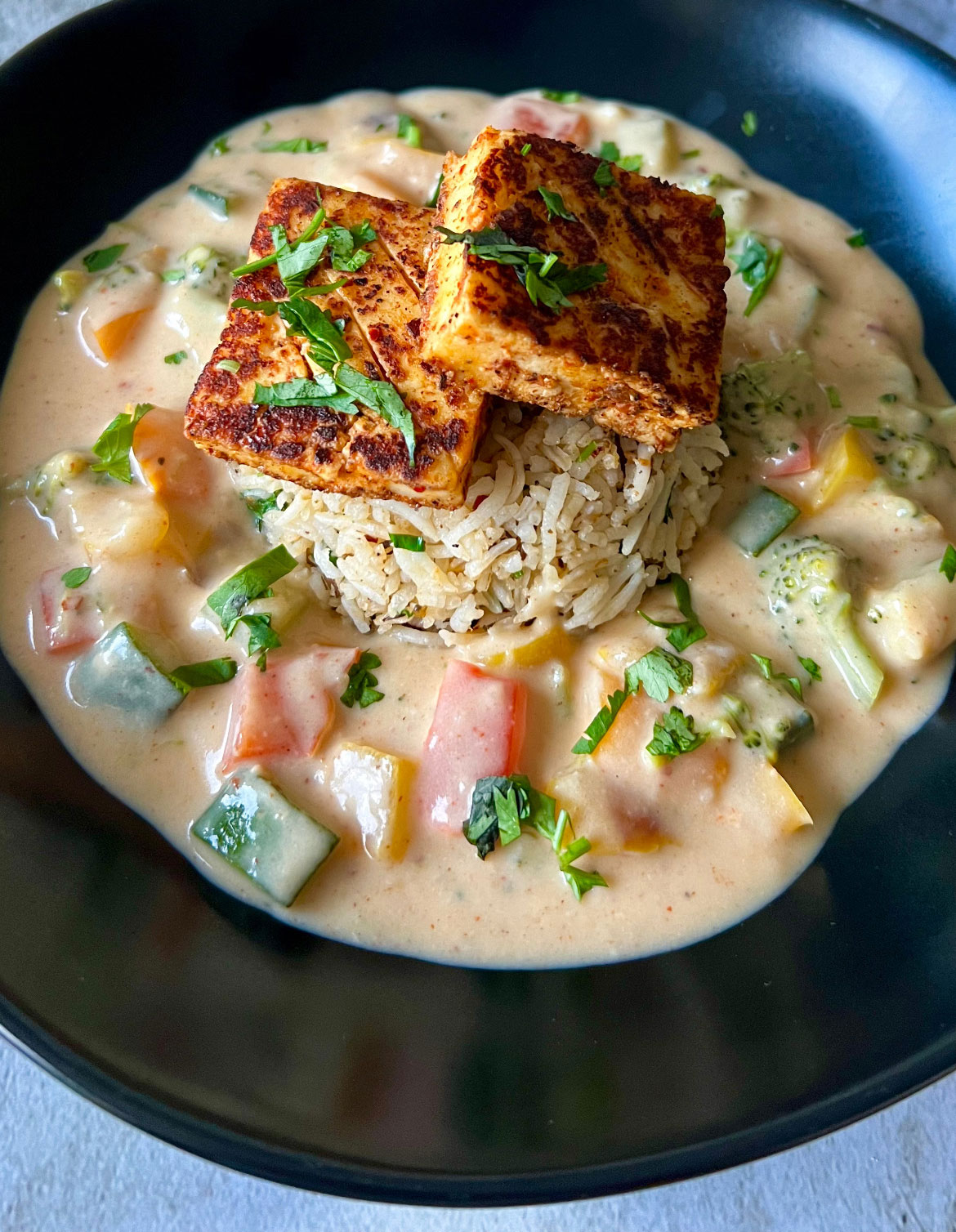 Peri Peri Paneer Rice Bowl