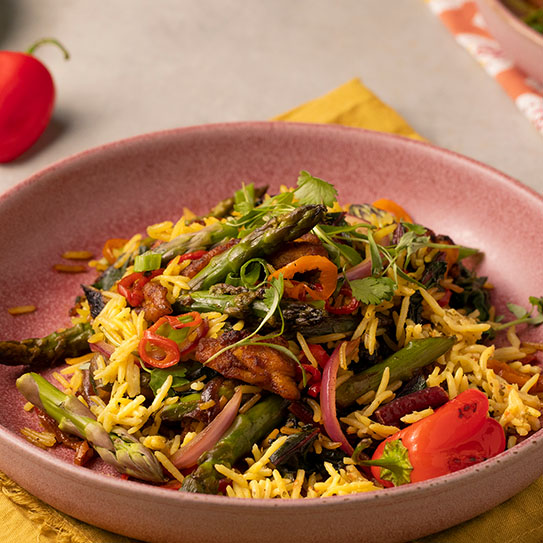 Peruvian-Inspired Fried Rice