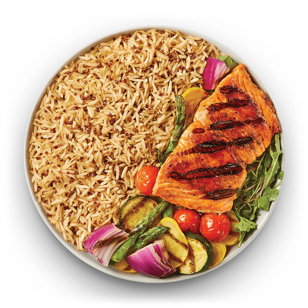Brown Basmati, Quinoa & Garlic