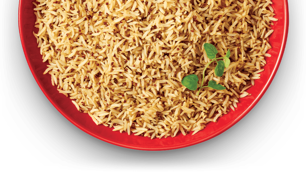 Brown Basmati, Quinoa & Garlic