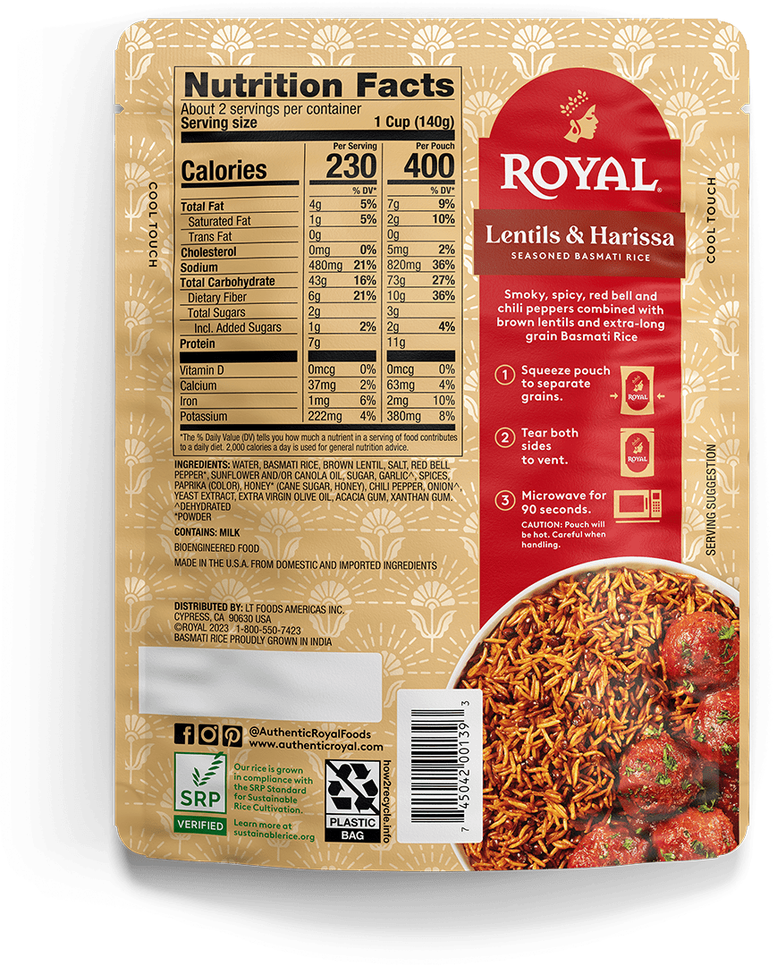 Lentils & Harissa