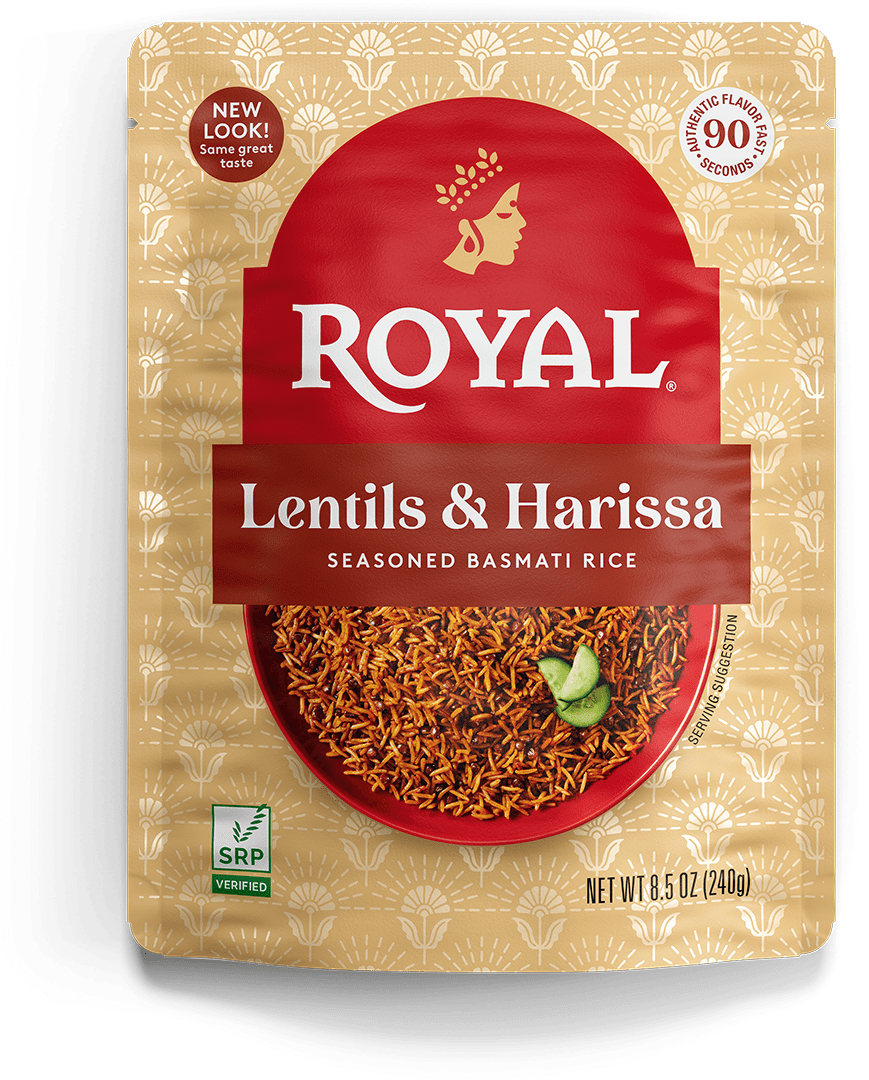 Harissa Seasoned Basmati Rice & Lentils