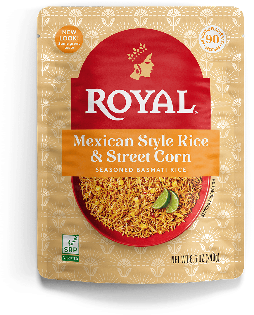 Mexican Style Rice & Street Corn Seasoned Basmati Rice