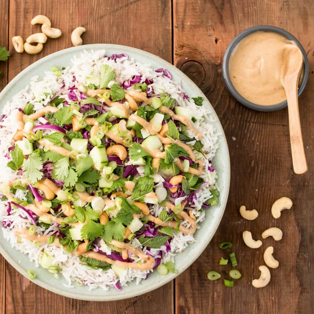 Thai Coconut Rice Salad