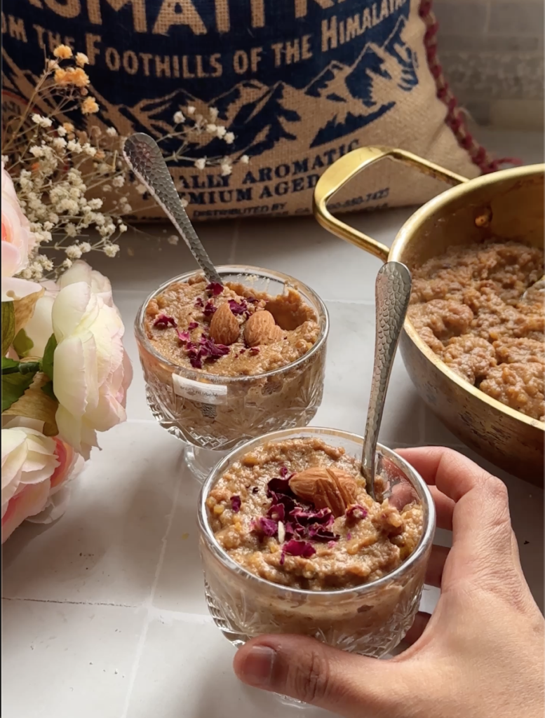 Saffron & Date Rice Pudding