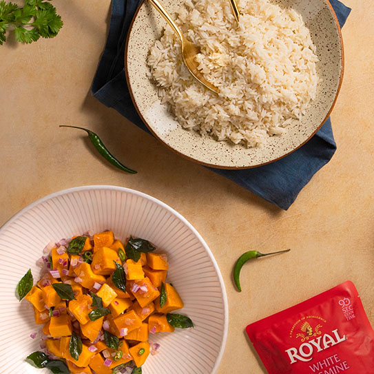 Sweet Potato with Chili Chutney