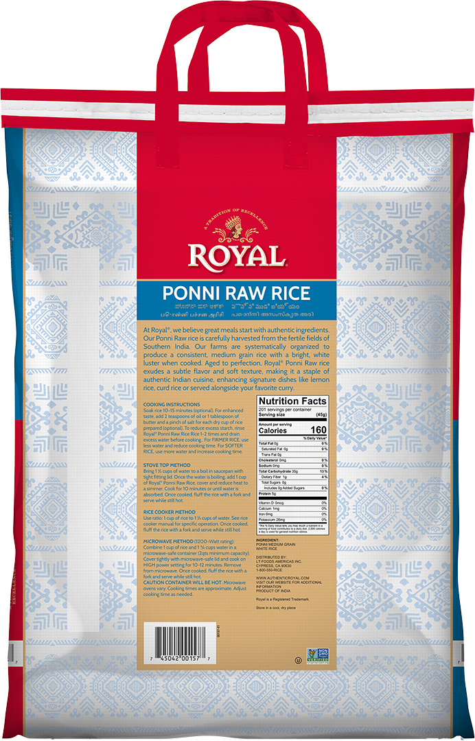 Ponni Raw back