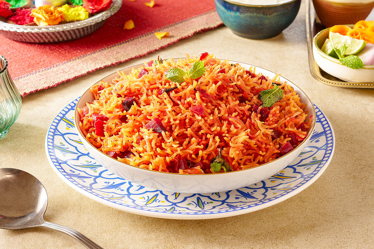 Beetroot Pulao
