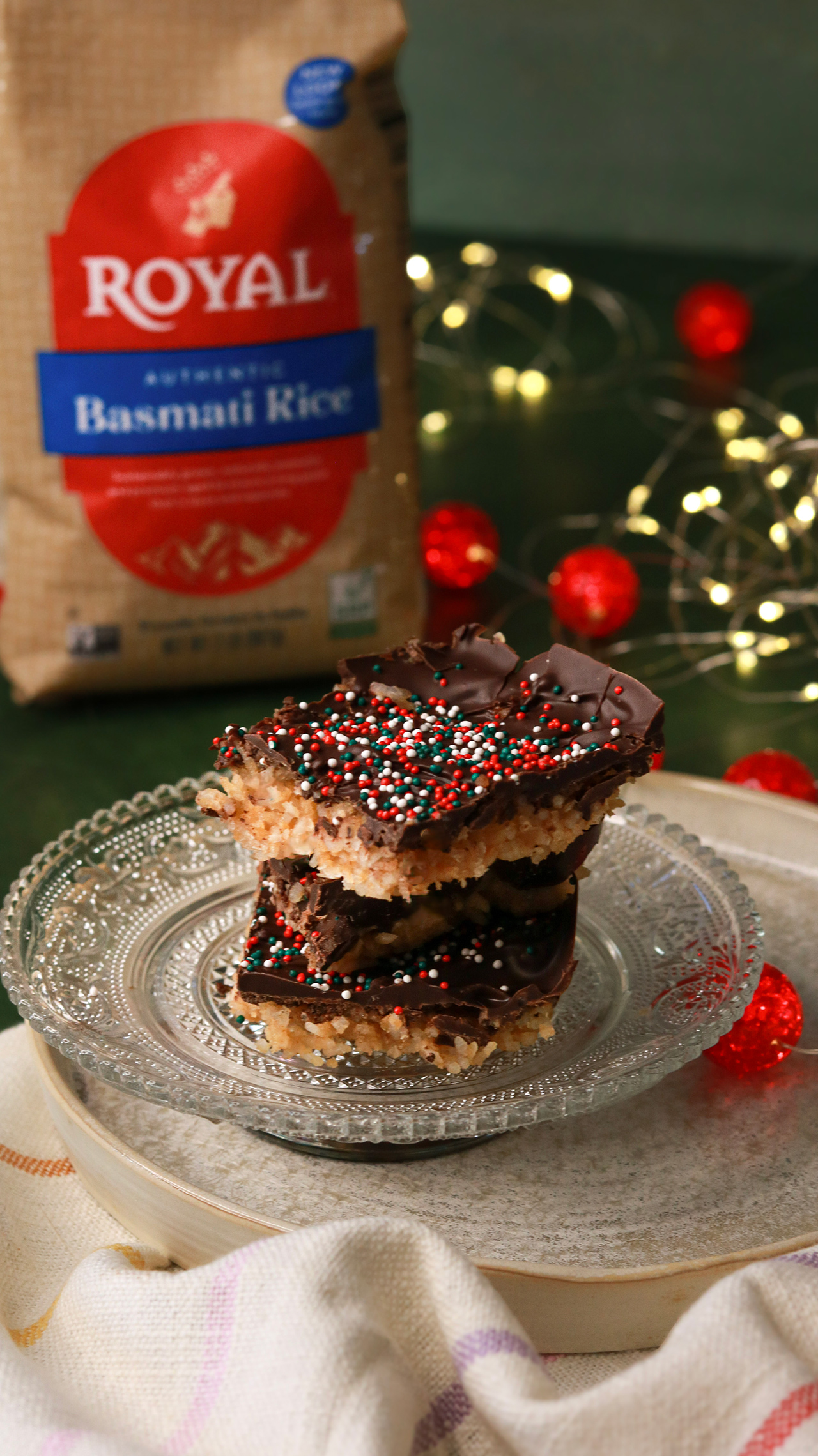 Holiday Rice Bars