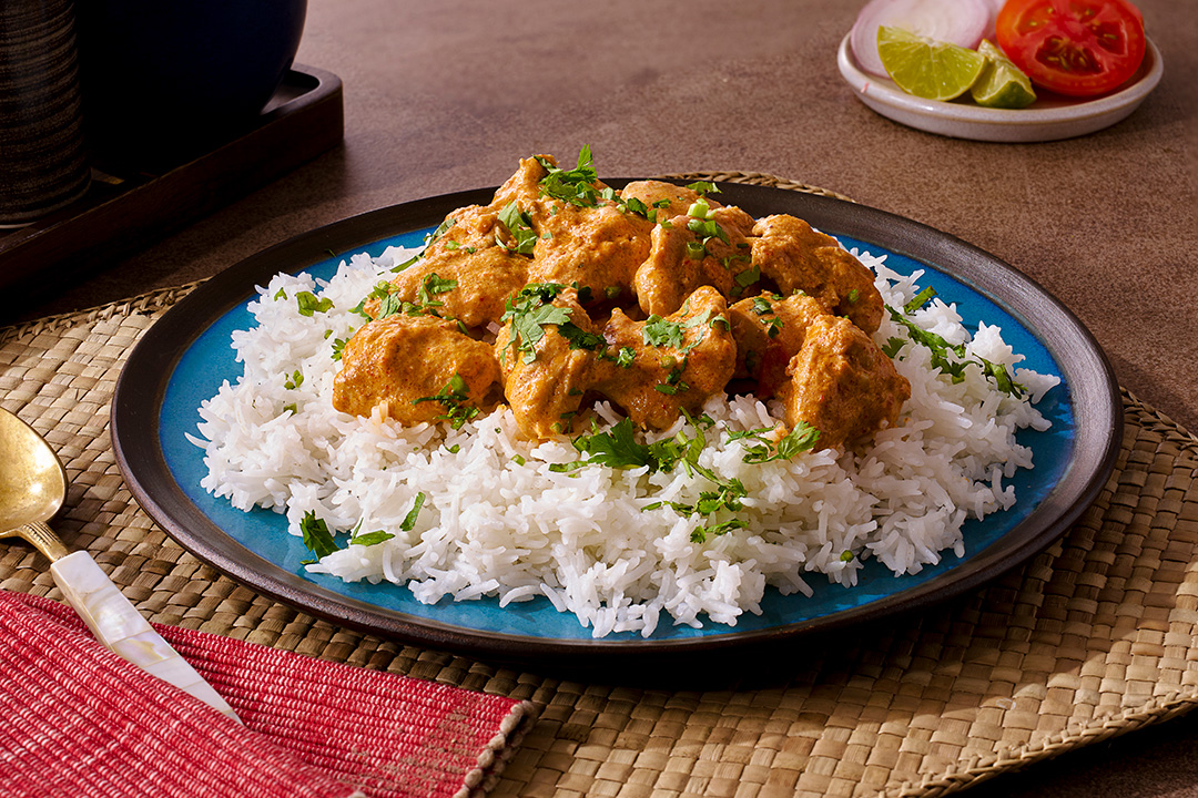 Butter Chicken with White Basmati Rice