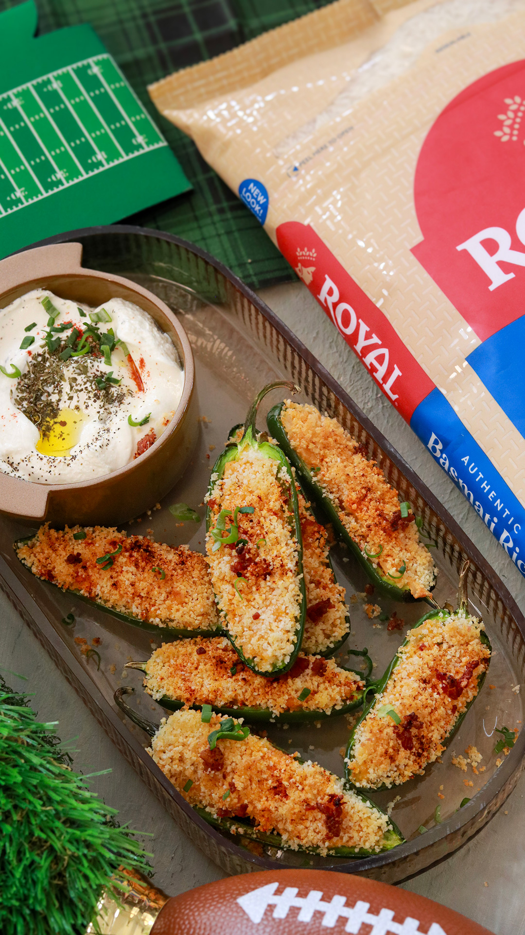Basmati Jalapeno Poppers