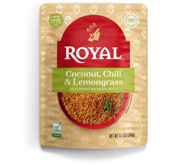 Coconut, Chili & Lemongrass Seasoned Basmati Rice