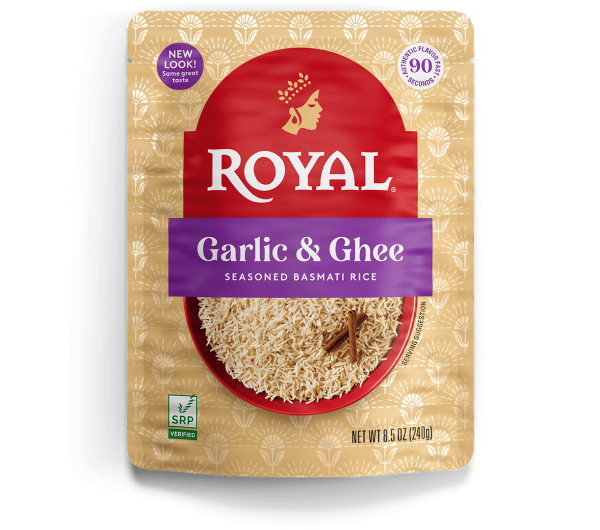 Garlic & Ghee Seasoned Basmati Rice