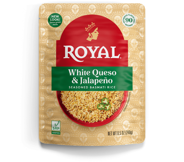 White Queso & Jalapeño Seasoned Basmati Rice