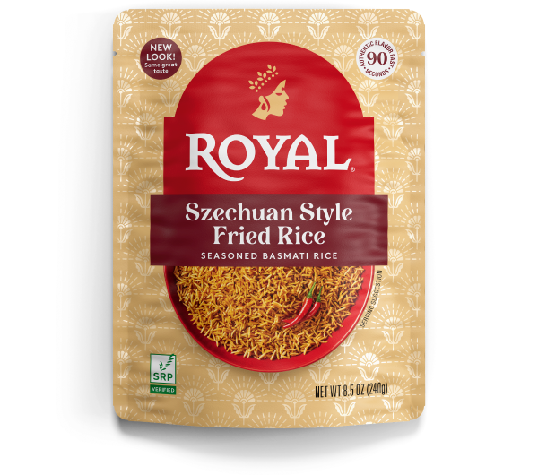 Szechuan Style Fried Rice Seasoned Basmati Rice