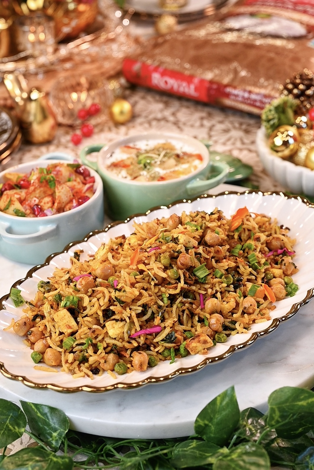 Methi Matar Tawa Pulao